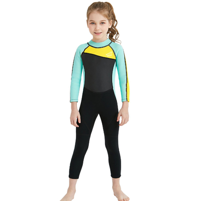 Front Zip Short Sleeve Neoprene Wetsuit Children 0.8-3mm Thickness supplier