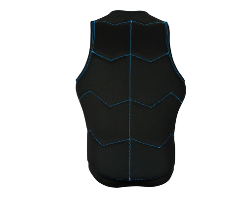 4- Way Stretch Neoprene Wakesurf Comp Vest Full Zip - Up Front With Hook - And - Loop Tab supplier