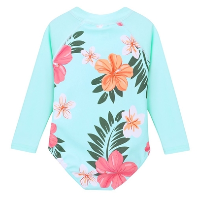 Sublimation Printing Baby Lycra Swimsuit Long Sleeve Quick - Drying supplier