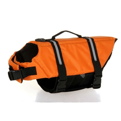 Custom  Lightweight Dog Life Vest Orange / Neoprene Dog Hunting Vest supplier