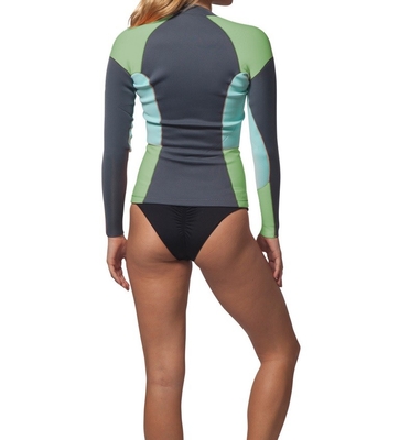 1.5MM Premium Neoprene One Piece Swimsuit / Womens Surf wetsuit supplier