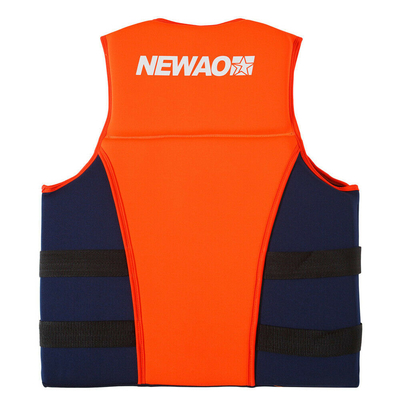 Customized Smimming Life Jacket / Neoprene Safety Life Vest For Water Ski Wakeboard supplier