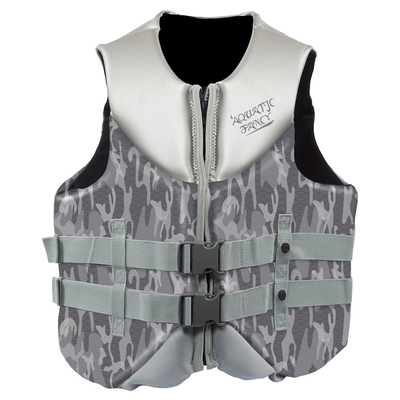 Adult Neo Style Neoprene Life Jackets Sizing Guide Sublimation Printed supplier
