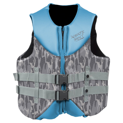 Adult Neo Style Neoprene Life Jackets Sizing Guide Sublimation Printed supplier