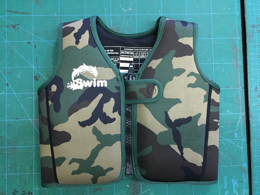 Original Children 'S Swim Jacket /  Non - Removable Neoprene Swiming Vest supplier