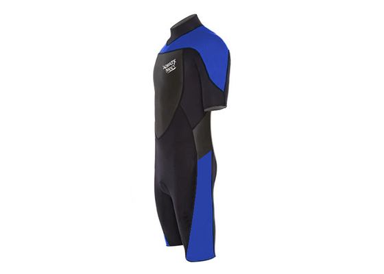 Sublimation Printing Neoprene Surf Wetsuit / Short Sleeve Surf Suit supplier
