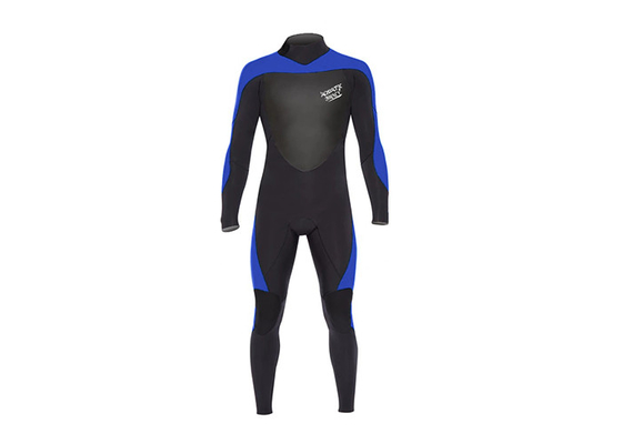 Full Scuba Diving Wetsuit Keep Warm Back Zip Ergonomics Panel for Water Sports supplier