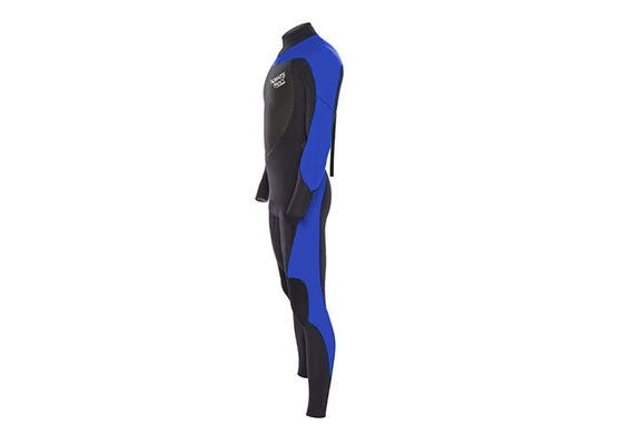 Full Scuba Diving Wetsuit Keep Warm Back Zip Ergonomics Panel for Water Sports supplier