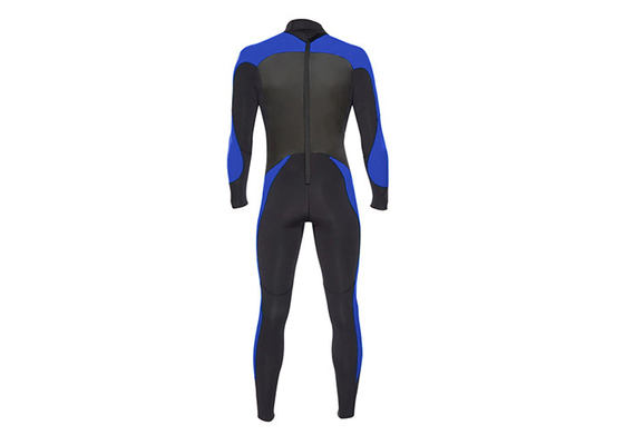 Full Scuba Diving Wetsuit Keep Warm Back Zip Ergonomics Panel for Water Sports supplier