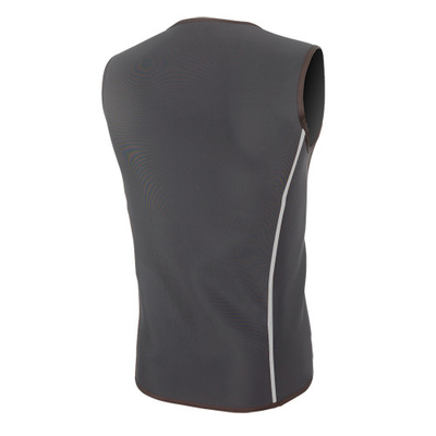 Men Leeveless Top Neoprene Wetsuit Vest Front Zipper UV Protection supplier