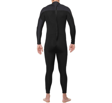 OEM Full Body Dive Wetsuit ,  Long Sleeve Swimwear With Adjustable Collar supplier