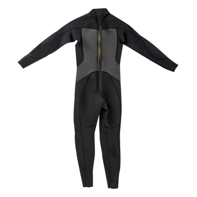 Soft Neoprene One Piece Full Wetsuits For Kids / Back Zipper Swimsuit UV Protection supplier