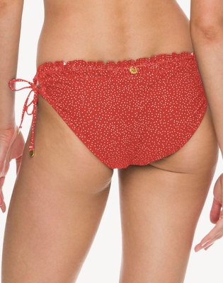 Quick Dry Rash Guard Swimwear Astral Clay Mid Rise Tie Side Bikini Bottoms supplier