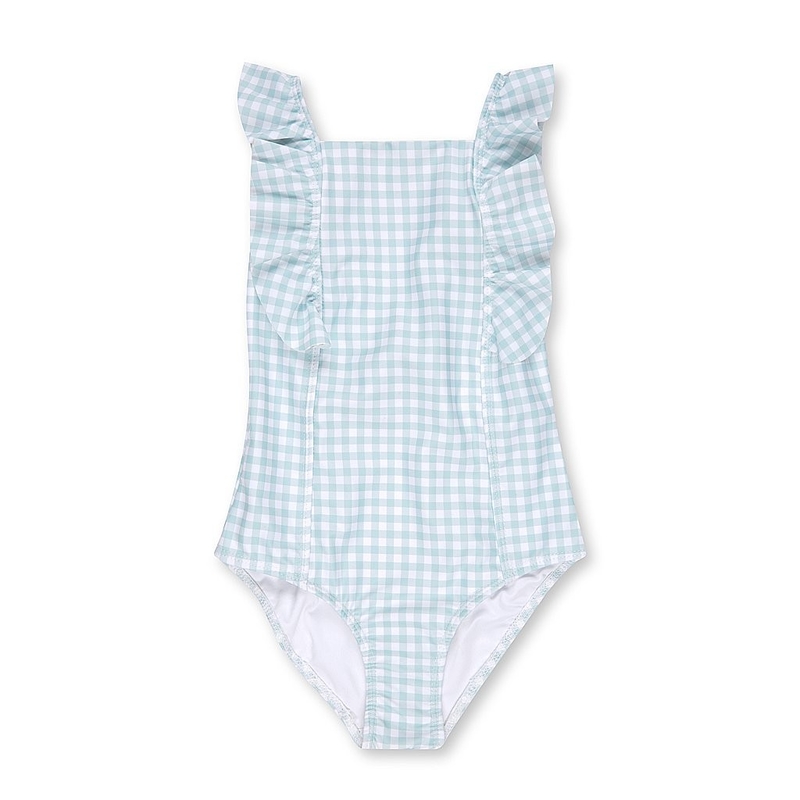 Recycle Baby Lycra Swimsuit Fashion Baby Girl All In One Swimsuit OEM Service supplier