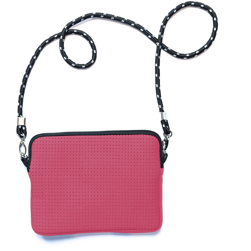 Small Neoprene Crossbody Bag / Shoulder Tote Bag With Interior Pocket And Adjustable Straps supplier