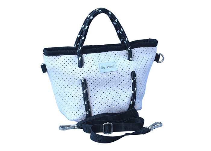 Girl Crossbody Shoulder Bag / Smart Neoprene Shopping Bag Light Weight supplier