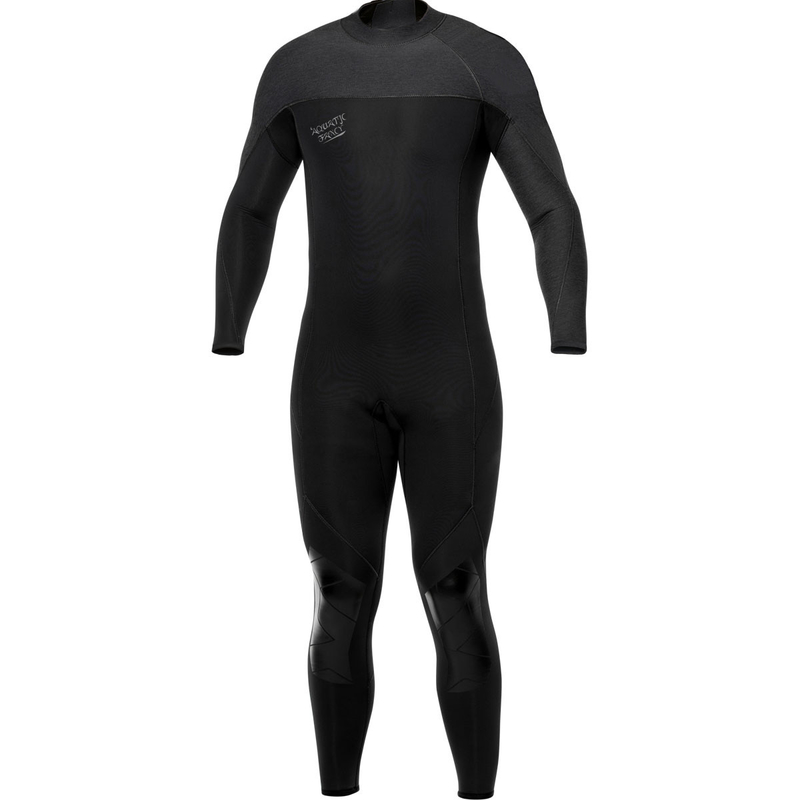OEM Full Body Dive Wetsuit ,  Long Sleeve Swimwear With Adjustable Collar supplier