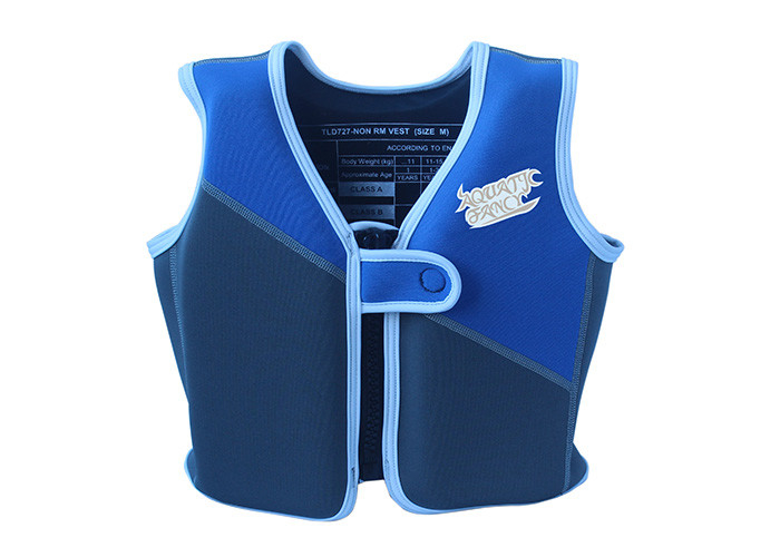 11-60 KG Toddler Boy Swim Vest Neoprene , Polyester Fabric + EPE Foam Material supplier