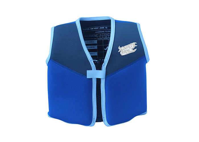 Lightweight Blue Baby Swim Jacket For Toddler Age 18 Months - 8 Years supplier