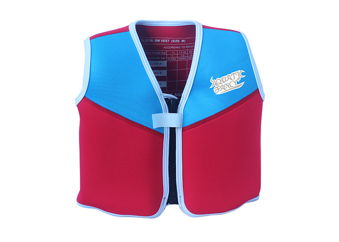 Learn - To - Swim  Kids Float Vest Removable Foam Digital Printing supplier