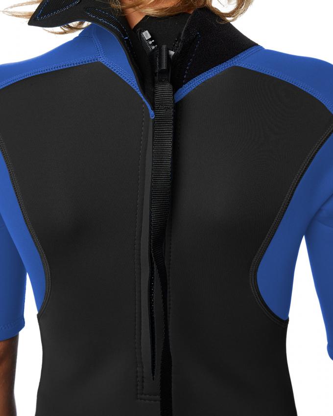 Elastic Jersey Shorty Thermal Swimwear For Adults 3mm 2mm Neoprene Suit